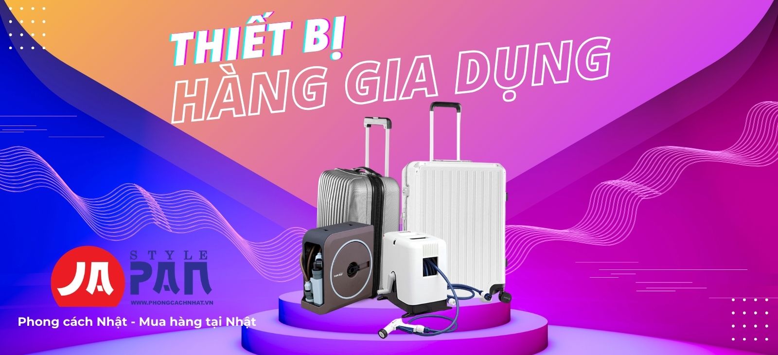 Banner hàng gia dụng Điện Máy Nhật