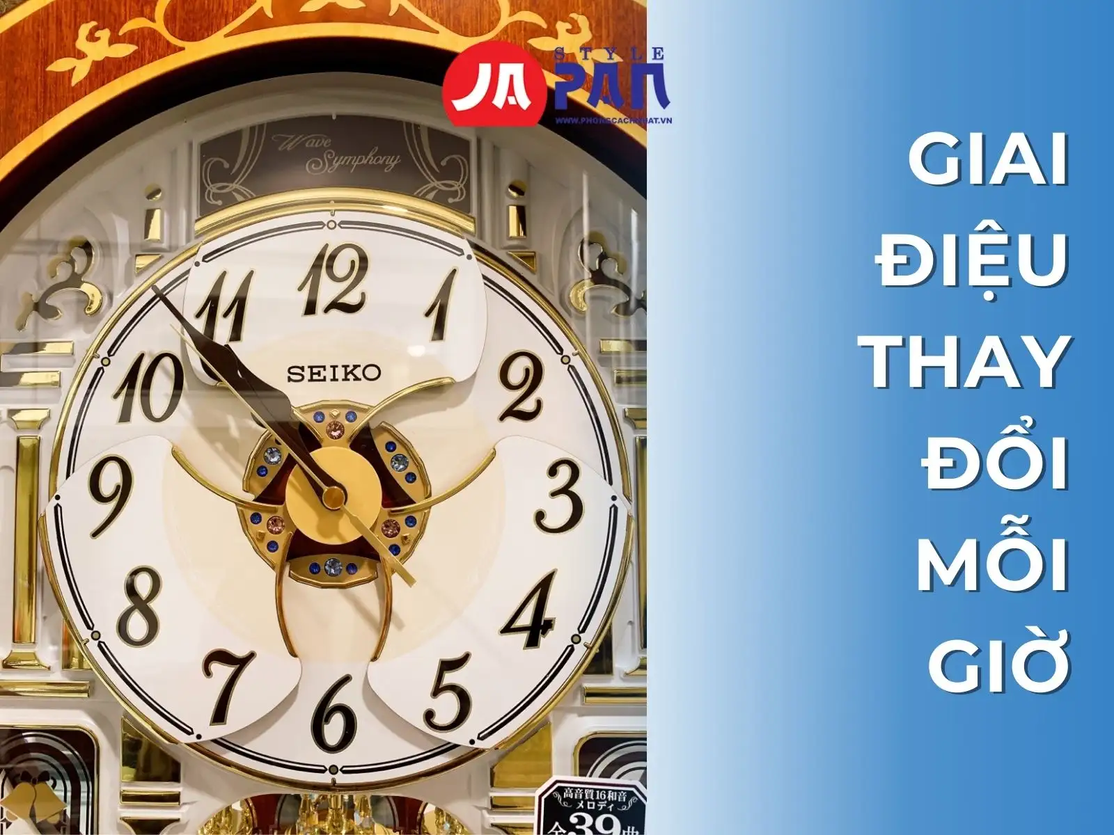 Giai điệu thay đổi mỗi giờ