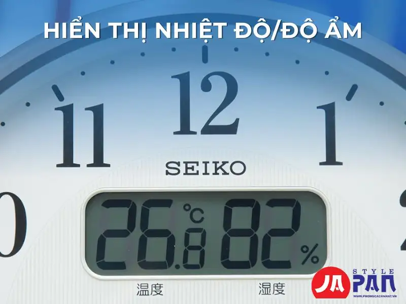 Hiển thị nhiệt độ/độ ẩm
