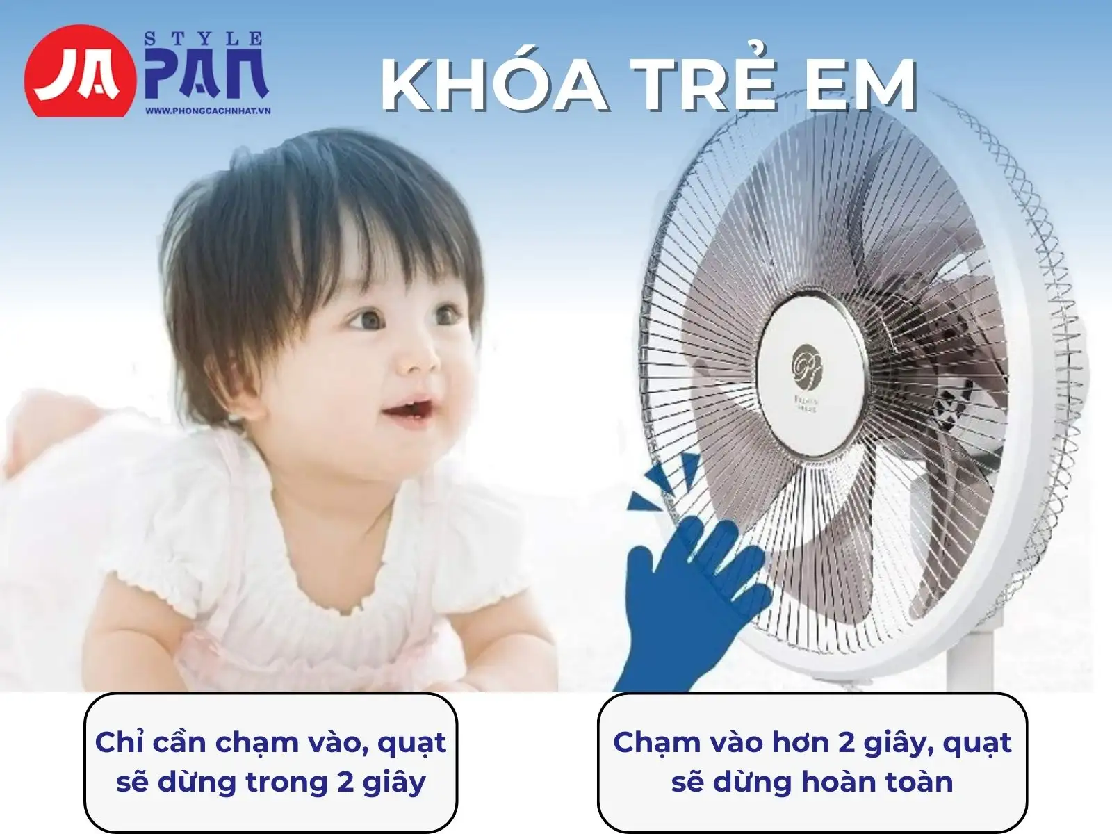 Khóa trẻ em an toàn
