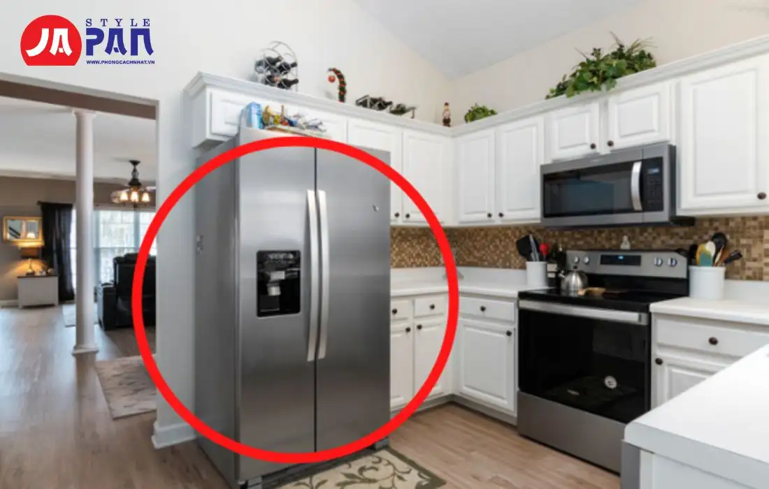 Một Số Điều Kiêng Kỵ Khi Đặt Tủ Lạnh Mà Bạn Nên Biết 3 Kiêng kỵ khi đặt tủ lạnh đối diện bếp