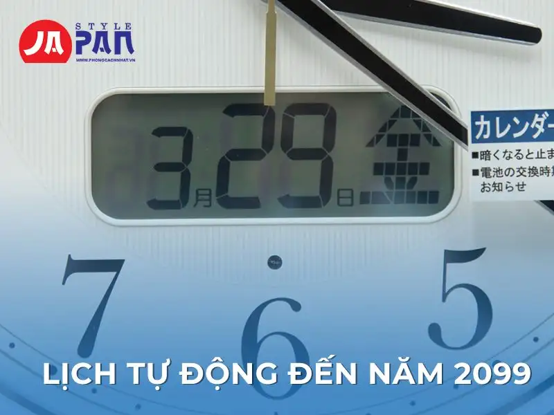 lịch tự động đến năm 2099