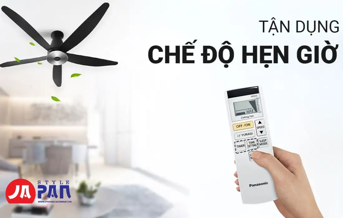 Quạt trần có tốn điện không? Cách sử dụng quạt trần một cách tiết kiệm 3 Tận dụng các chức năng của quạt