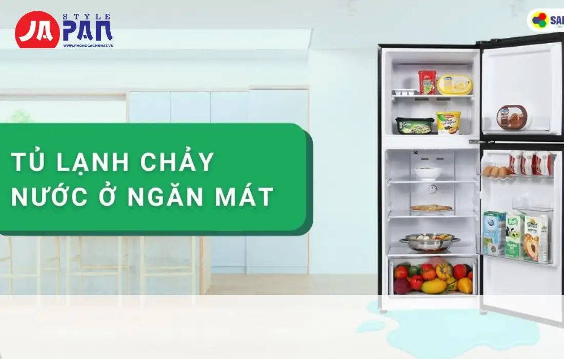 Tại sao tủ lạnh chảy nước ở ngăn mát? Cách khắc phục hiệu quả 1 Tại sao tủ lạnh chảy nước ở ngăn mát