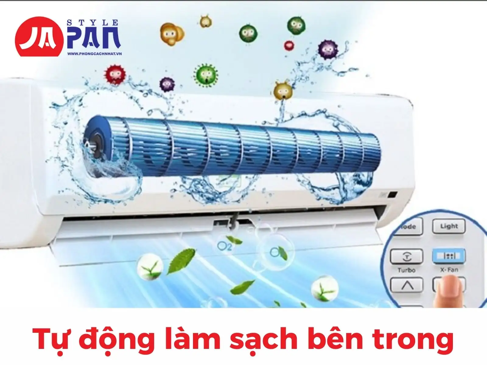 Tự động làm sạch bên trong