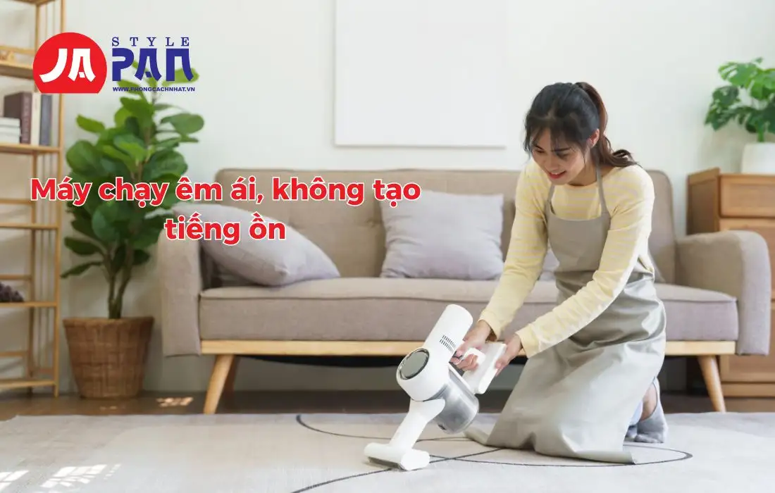 Máy chạy êm không tạo tiếng ồn