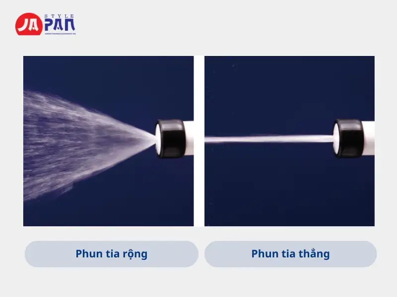 4 chế độ phun đầu vòi phun Takagi QG1571FJ (2)
