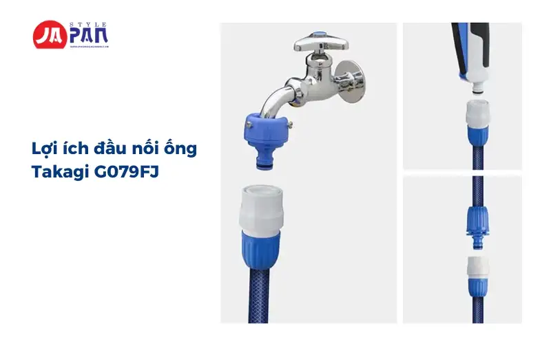 Lợi ích đầu nối ống Takagi G079FJ