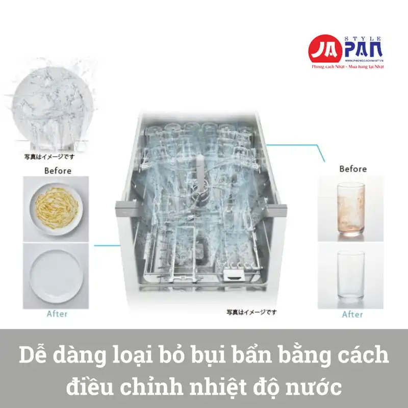 Máy rửa bát Rinnai RSW-F403C-SV màu bạc | 8 bộ 5 may rua bat rinnai rsw f403c sv mau bac 8 bo 6