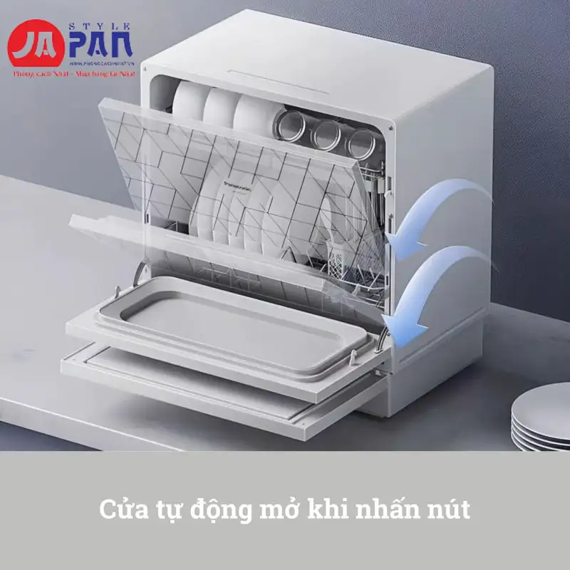 Máy rửa bát Panasonic NP-TZ500-W Màu trắng 1 Máy rửa bát Panasonic NP-TZ500-W