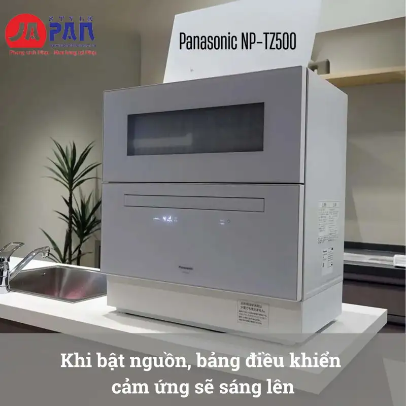 Máy rửa bát Panasonic NP-TZ500-W Màu trắng 2 Máy rửa bát Panasonic NP-TZ500-W