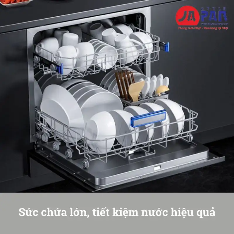 Máy rửa bát Panasonic NP-TZ500-W Màu trắng 6 may rua chen panasonic np tz500 w mau trang 6