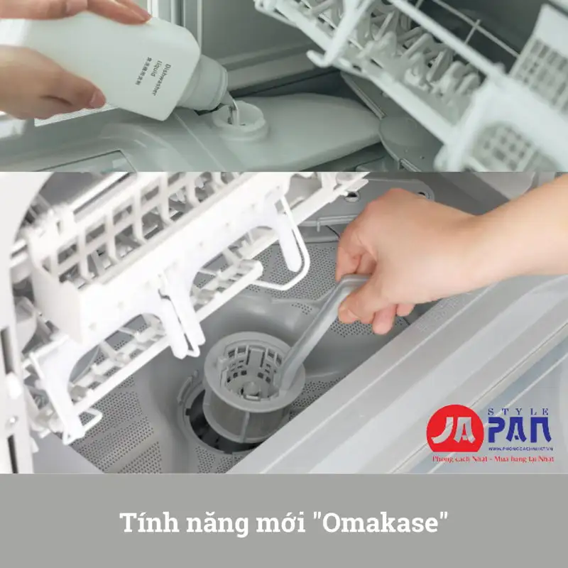 Máy rửa bát Panasonic NP-TZ500-W Màu trắng 7 may rua chen panasonic np tz500 w mau trang 7