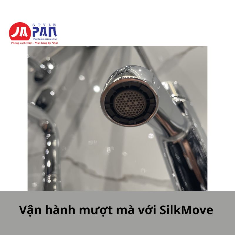 Vòi rửa mặt Grohe Essence New 23589001 2 Vận hành mượt mà với Silkmove